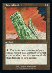 Jade Monolith (Retro) [30th Anniversary Edition] MTG Single Magic: The Gathering | Red Claw Gaming