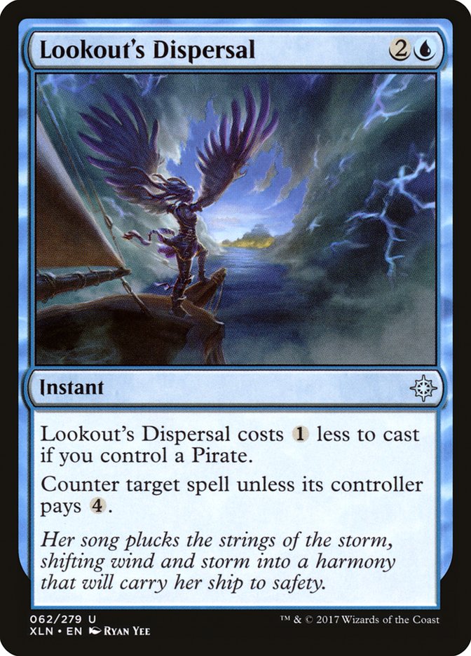 Lookout's Dispersal [Ixalan] MTG Single Magic: The Gathering | Red Claw Gaming