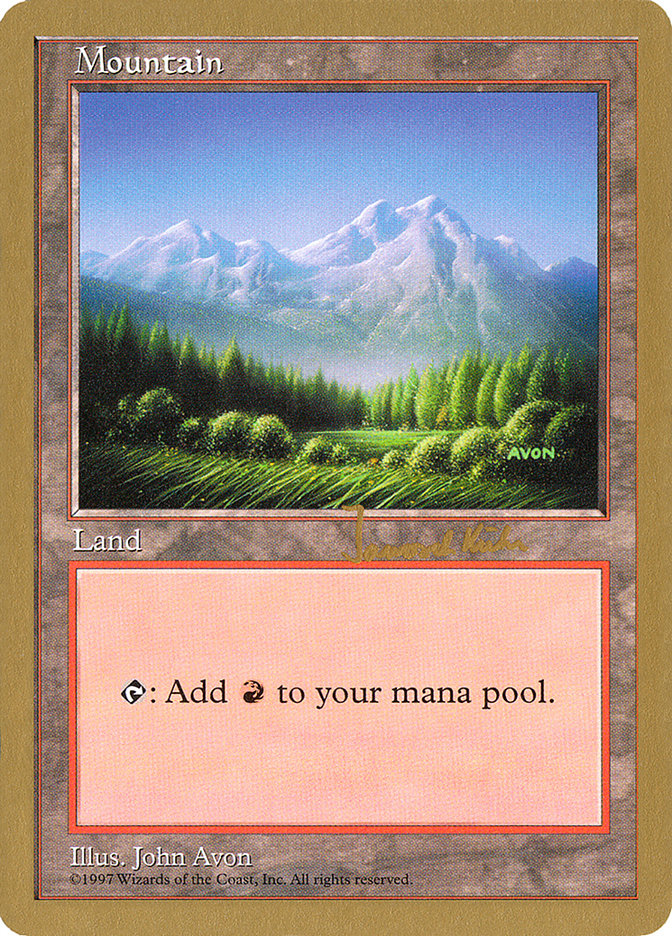 Mountain (431) (Janosch Kuhn) [World Championship Decks 1997] MTG Single Magic: The Gathering | Red Claw Gaming