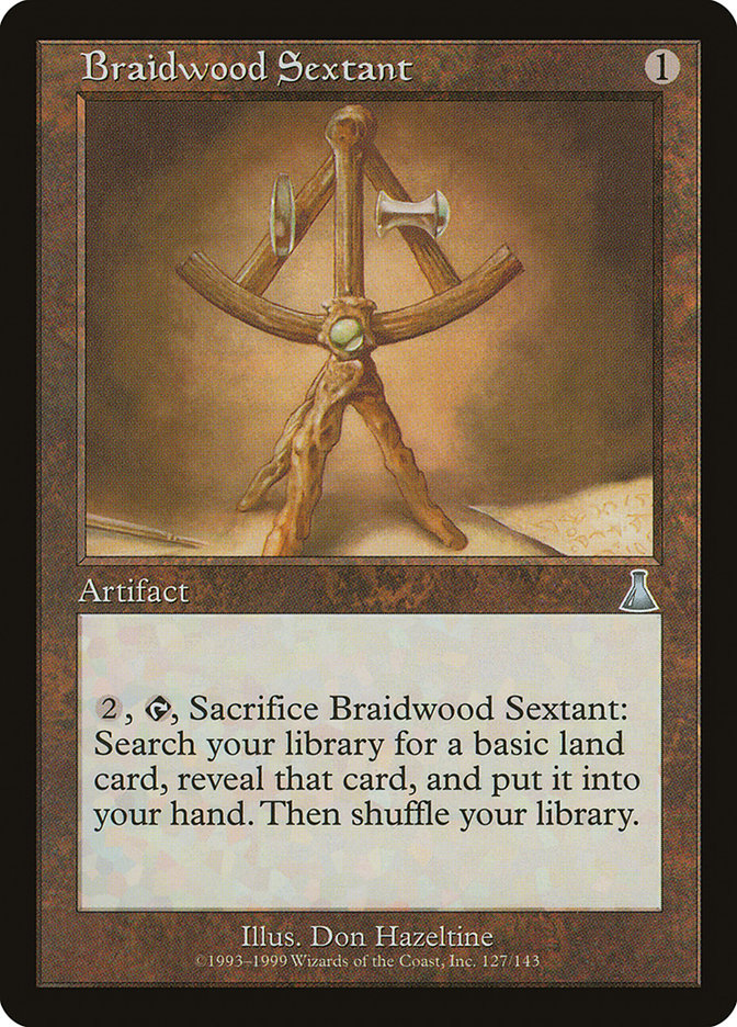 Braidwood Sextant [Urza's Destiny] MTG Single Magic: The Gathering | Red Claw Gaming