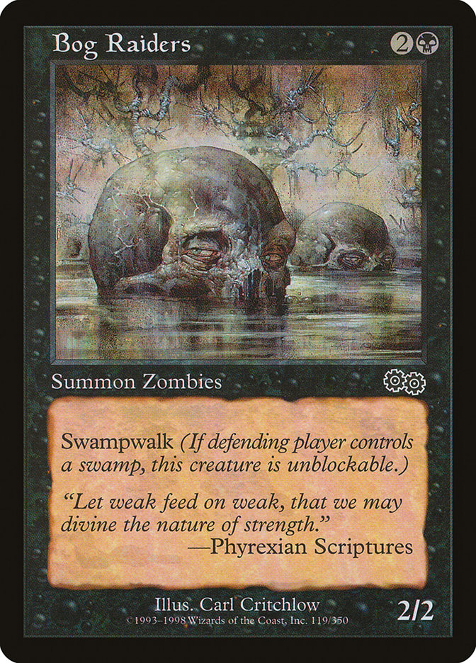 Bog Raiders [Urza's Saga] MTG Single Magic: The Gathering | Red Claw Gaming