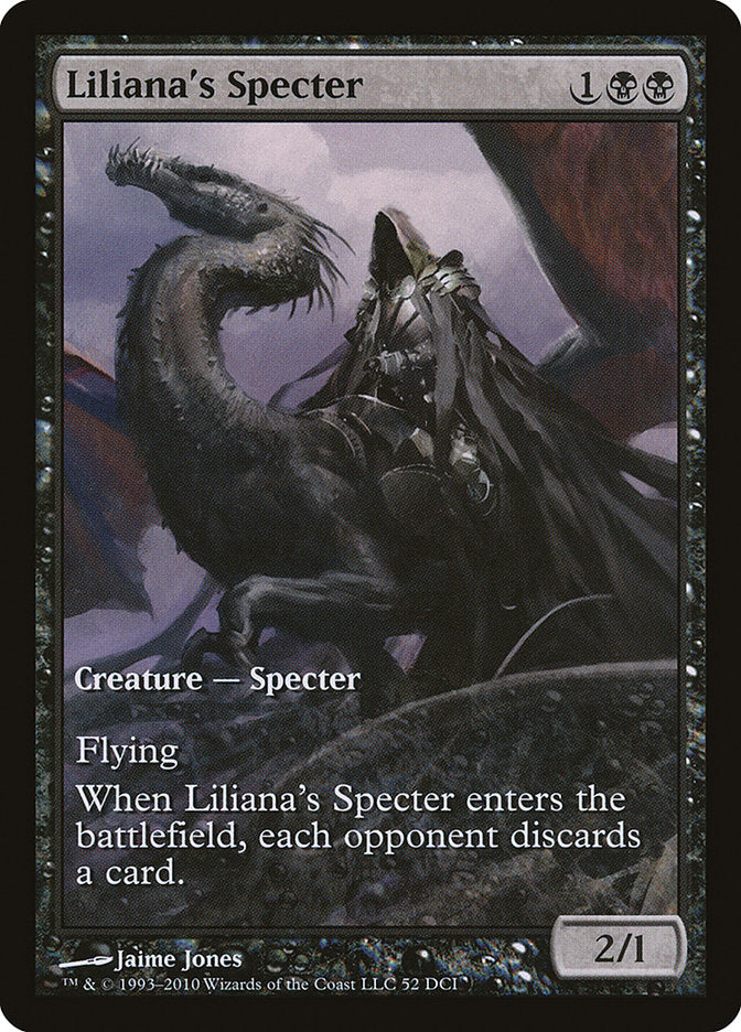 Liliana's Specter (Extended Art) [Magic 2011 Promos] MTG Single Magic: The Gathering | Red Claw Gaming