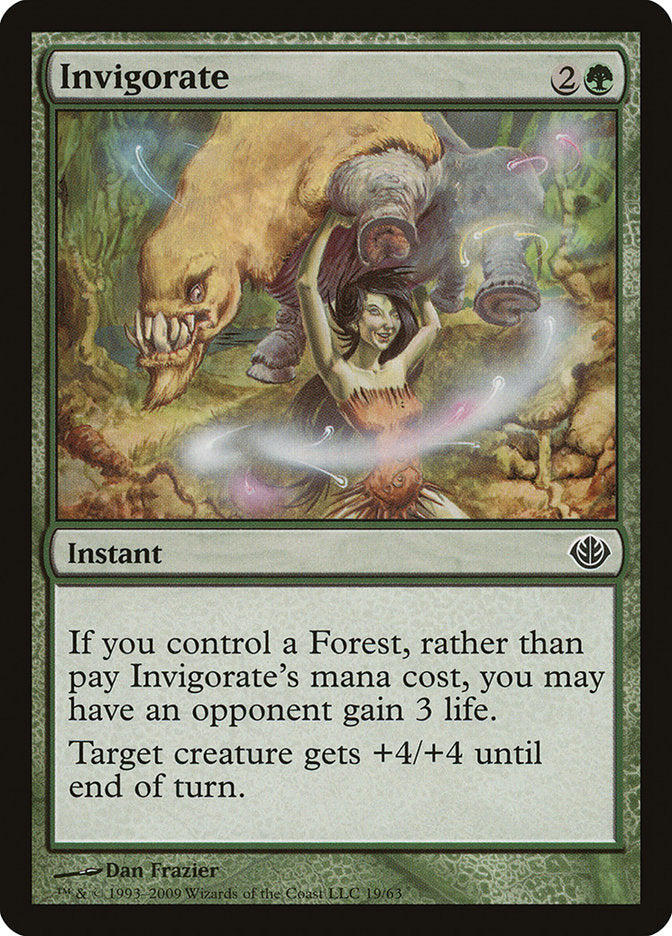 Invigorate [Duel Decks: Garruk vs. Liliana] MTG Single Magic: The Gathering | Red Claw Gaming