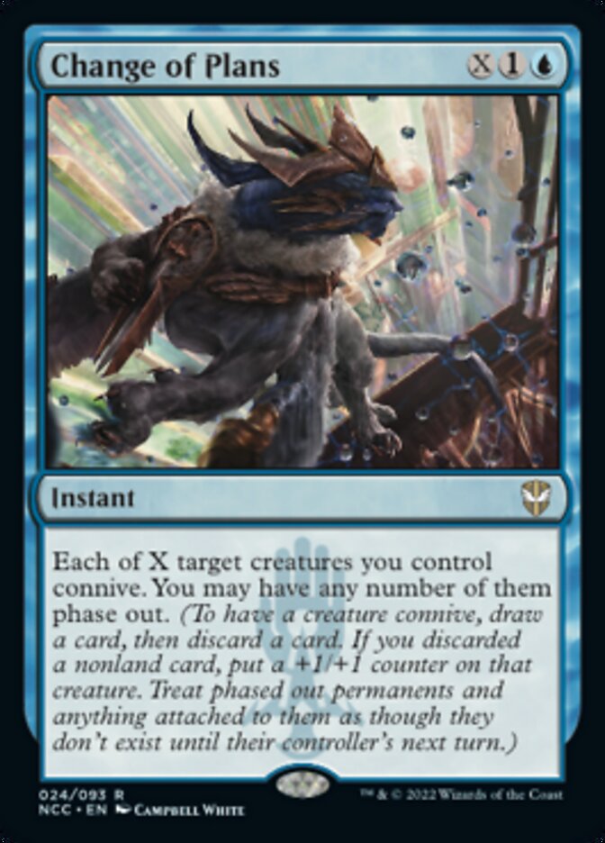 Change of Plans [Streets of New Capenna Commander] MTG Single Magic: The Gathering | Red Claw Gaming