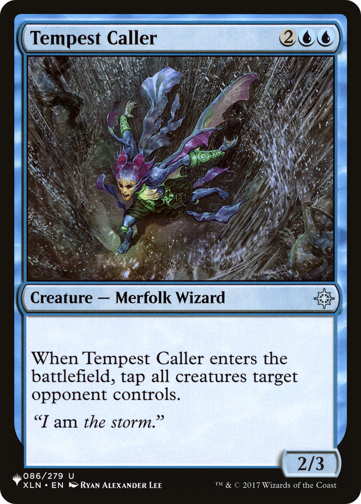 Tempest Caller [The List] MTG Single Magic: The Gathering | Red Claw Gaming