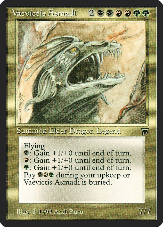 Vaevictis Asmadi [Legends] MTG Single Magic: The Gathering | Red Claw Gaming