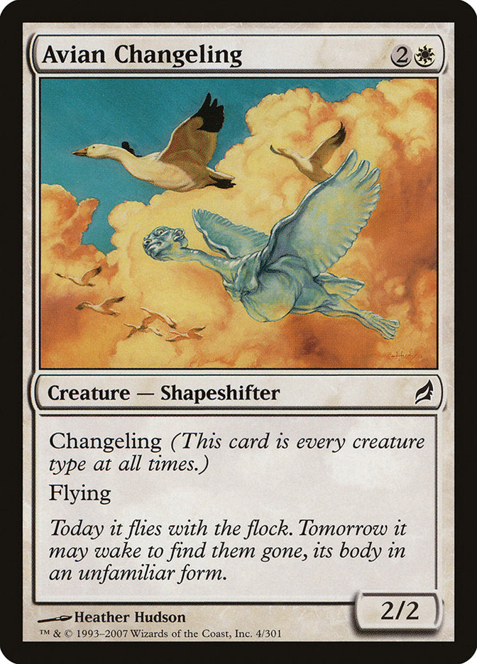 Avian Changeling [Lorwyn] MTG Single Magic: The Gathering | Red Claw Gaming