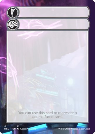 Helper Card (6/9) [Kamigawa: Neon Dynasty Tokens] MTG Single Magic: The Gathering | Red Claw Gaming