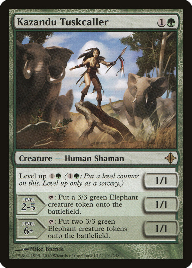 Kazandu Tuskcaller [Rise of the Eldrazi] MTG Single Magic: The Gathering | Red Claw Gaming