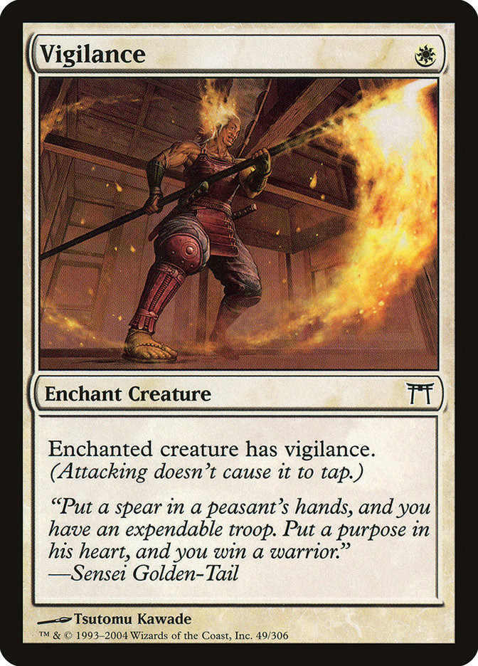 Vigilance [Champions of Kamigawa] MTG Single Magic: The Gathering | Red Claw Gaming