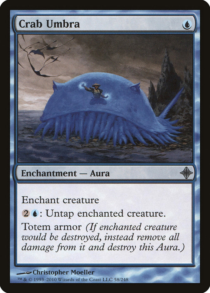 Crab Umbra [Rise of the Eldrazi] MTG Single Magic: The Gathering | Red Claw Gaming