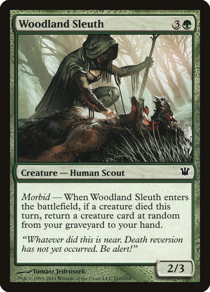 Woodland Sleuth [Innistrad] MTG Single Magic: The Gathering | Red Claw Gaming