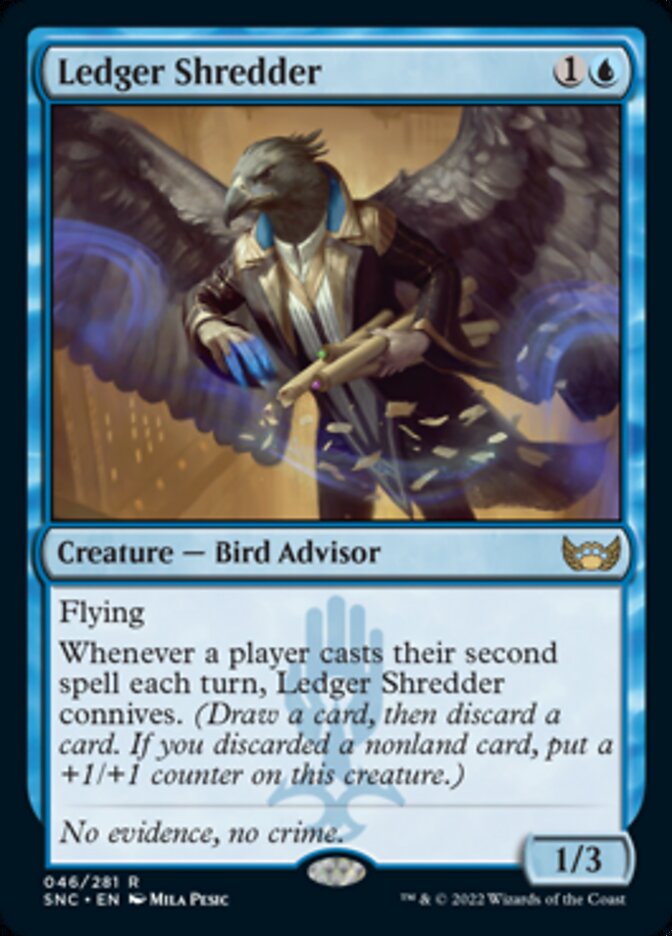 Ledger Shredder [Streets of New Capenna] MTG Single Magic: The Gathering | Red Claw Gaming