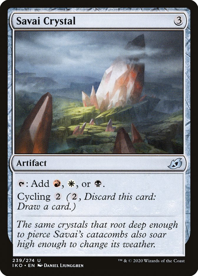 Savai Crystal [Ikoria: Lair of Behemoths] MTG Single Magic: The Gathering | Red Claw Gaming