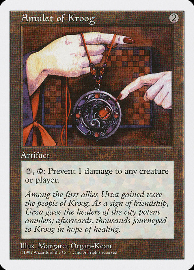 Amulet of Kroog [Fifth Edition] MTG Single Magic: The Gathering | Red Claw Gaming