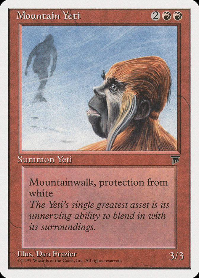 Mountain Yeti [Chronicles] MTG Single Magic: The Gathering | Red Claw Gaming