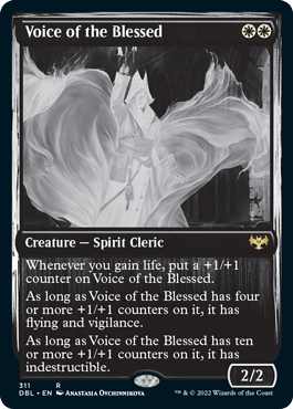 Voice of the Blessed [Innistrad: Double Feature] MTG Single Magic: The Gathering | Red Claw Gaming