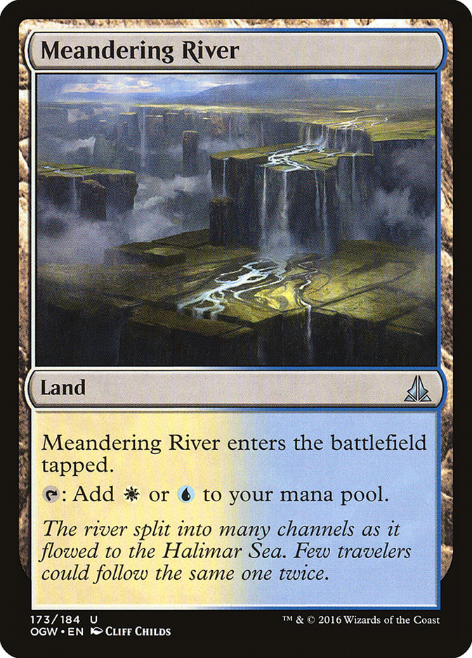 Meandering River [Oath of the Gatewatch] MTG Single Magic: The Gathering | Red Claw Gaming