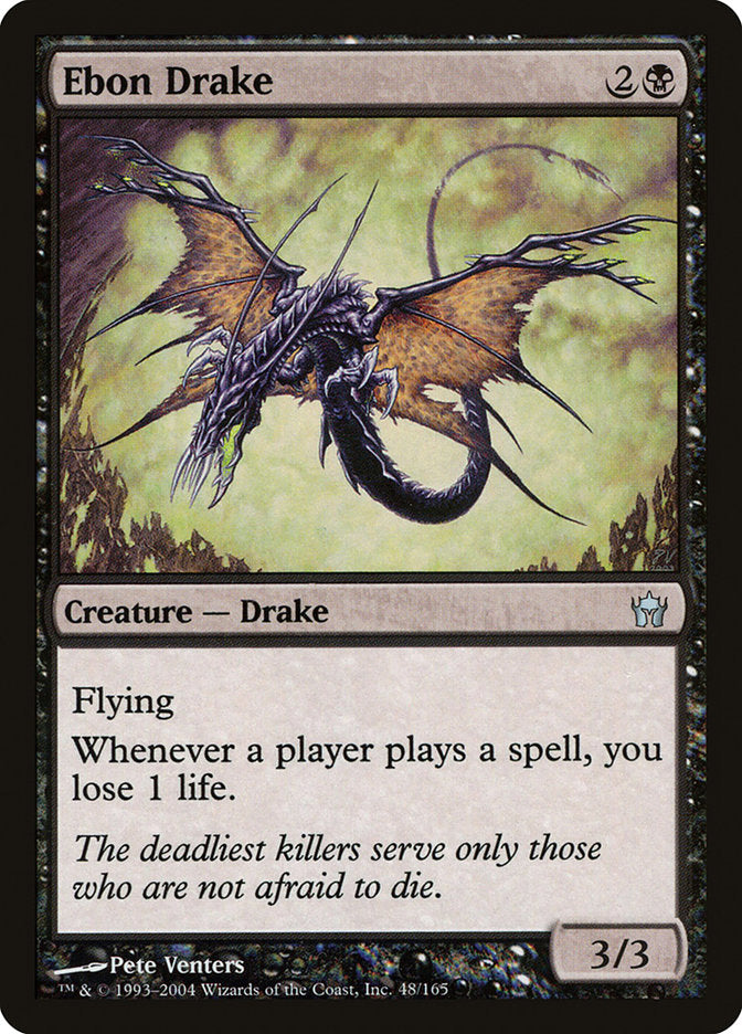 Ebon Drake [Fifth Dawn] MTG Single Magic: The Gathering | Red Claw Gaming