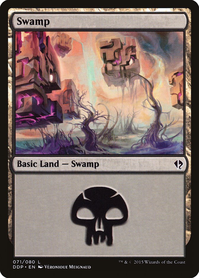Swamp (71) [Duel Decks: Zendikar vs. Eldrazi] MTG Single Magic: The Gathering | Red Claw Gaming
