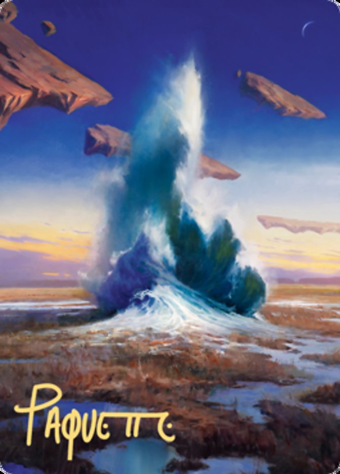 Flooded Strand Art Card (Gold-Stamped Signature) [Zendikar Rising Art Series] MTG Single Magic: The Gathering | Red Claw Gaming