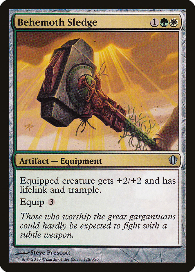 Behemoth Sledge [Commander 2013] MTG Single Magic: The Gathering | Red Claw Gaming