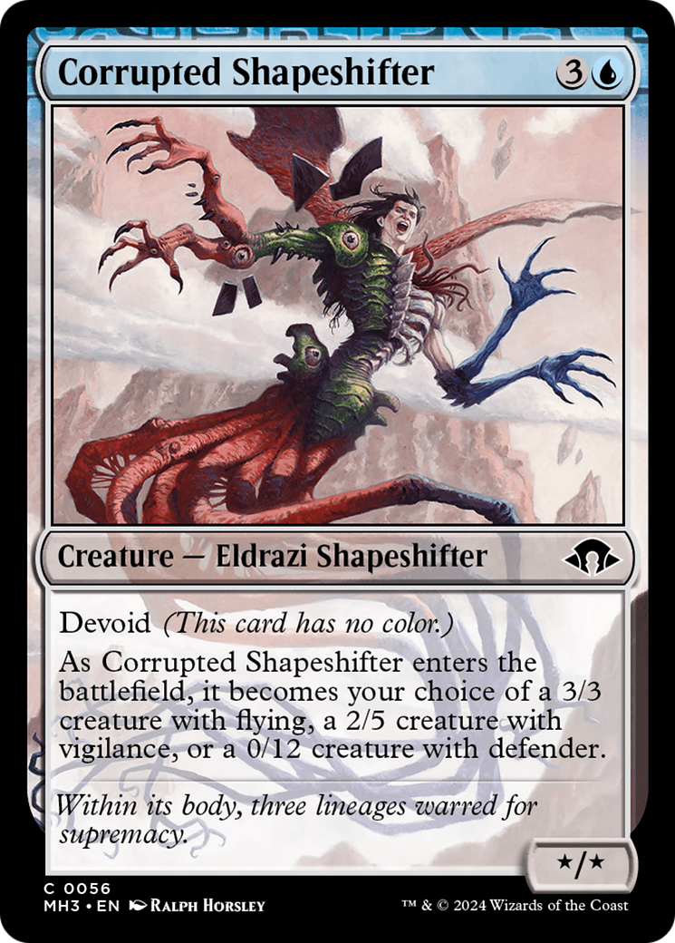 Corrupted Shapeshifter [Modern Horizons 3] | Red Claw Gaming
