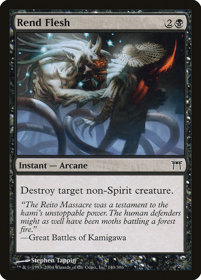 Rend Flesh [Champions of Kamigawa] MTG Single Magic: The Gathering | Red Claw Gaming
