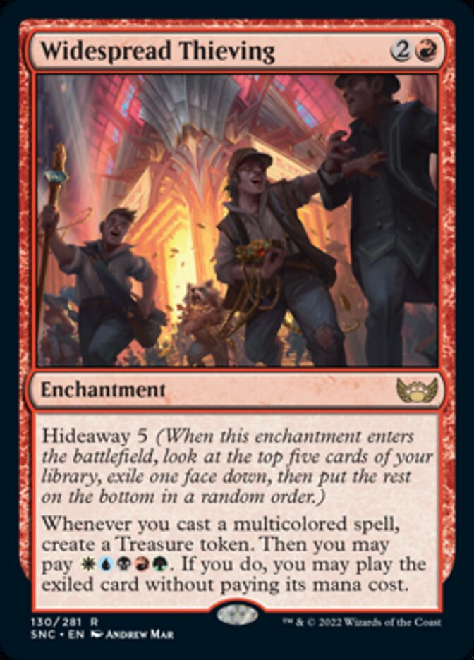 Widespread Thieving [Streets of New Capenna] MTG Single Magic: The Gathering | Red Claw Gaming