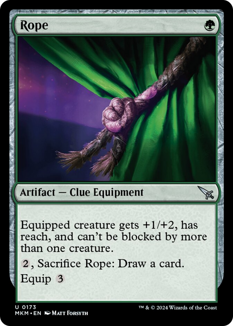 Rope [Murders at Karlov Manor] MTG Single Magic: The Gathering    | Red Claw Gaming