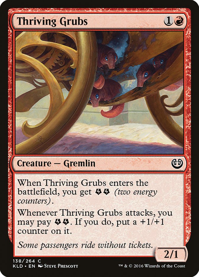 Thriving Grubs [Kaladesh] MTG Single Magic: The Gathering | Red Claw Gaming