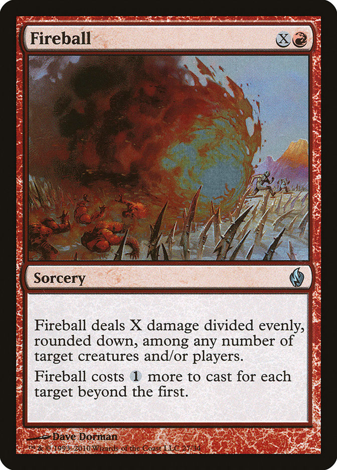 Fireball [Premium Deck Series: Fire and Lightning] MTG Single Magic: The Gathering | Red Claw Gaming