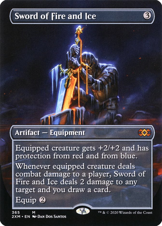 Sword of Fire and Ice (Toppers) [Double Masters] MTG Single Magic: The Gathering | Red Claw Gaming