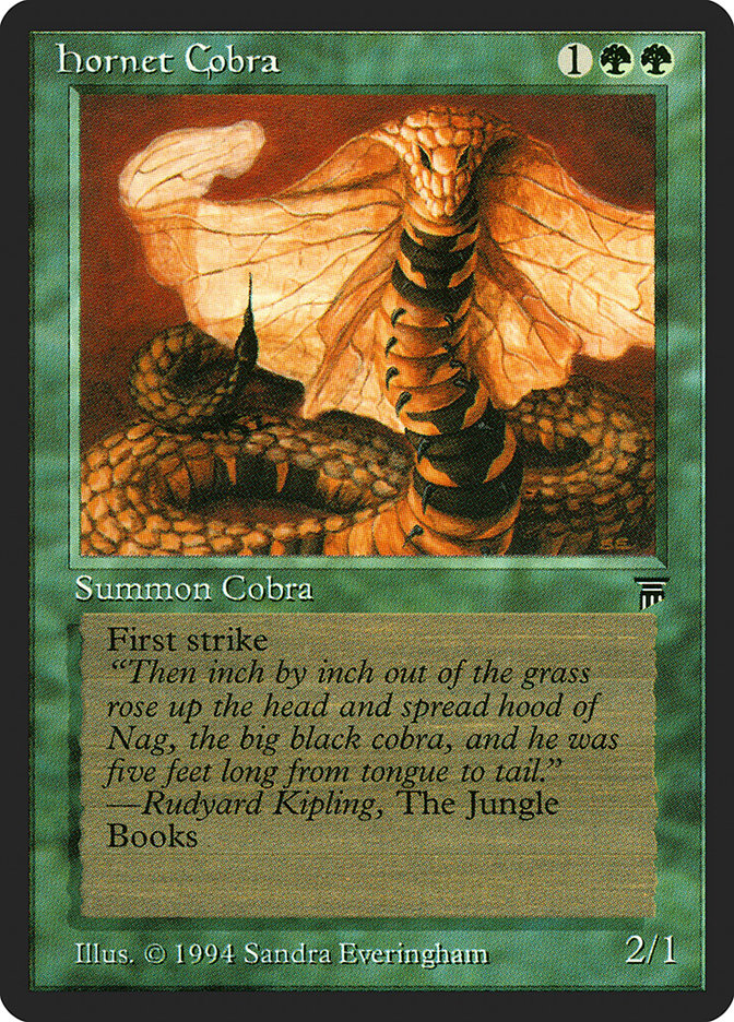 Hornet Cobra [Legends] MTG Single Magic: The Gathering | Red Claw Gaming