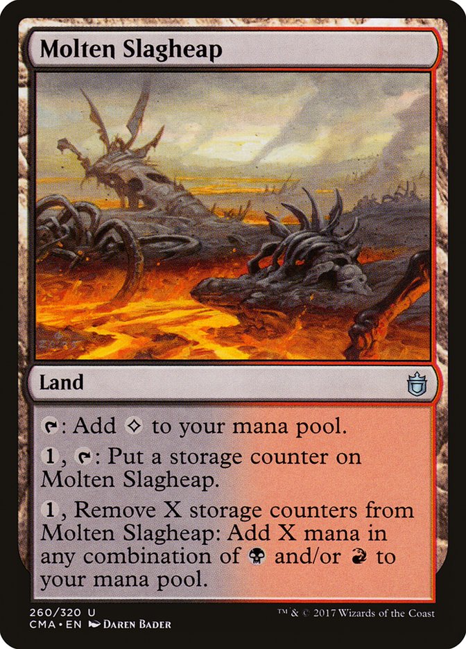 Molten Slagheap [Commander Anthology] MTG Single Magic: The Gathering | Red Claw Gaming