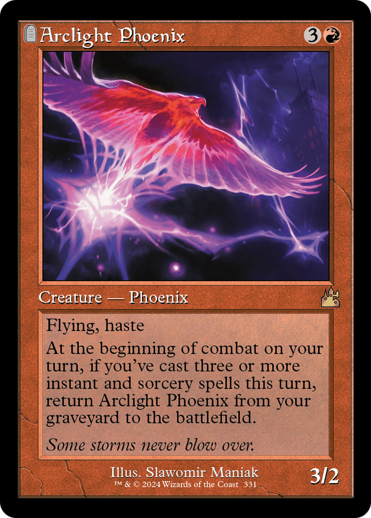 Arclight Phoenix (Retro Frame) [Ravnica Remastered] MTG Single Magic: The Gathering | Red Claw Gaming
