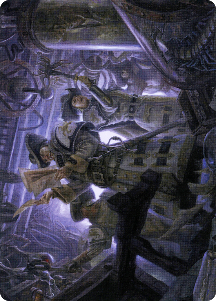 Search the Premises Art Card [Modern Horizons 2 Art Series] MTG Single Magic: The Gathering    | Red Claw Gaming