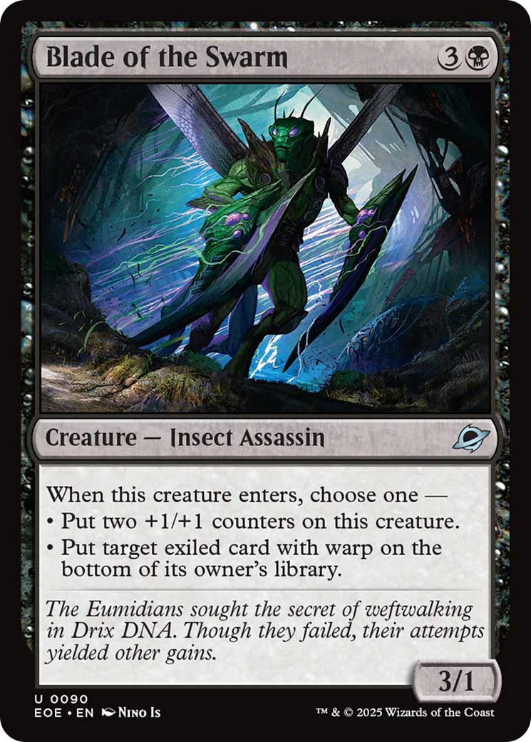 Blade of the Swarm [Edge of Eternities] MTG Single Magic: The Gathering | Red Claw Gaming