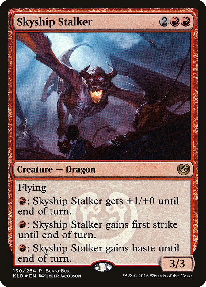 Skyship Stalker (Buy-A-Box) [Kaladesh Promos] MTG Single Magic: The Gathering | Red Claw Gaming
