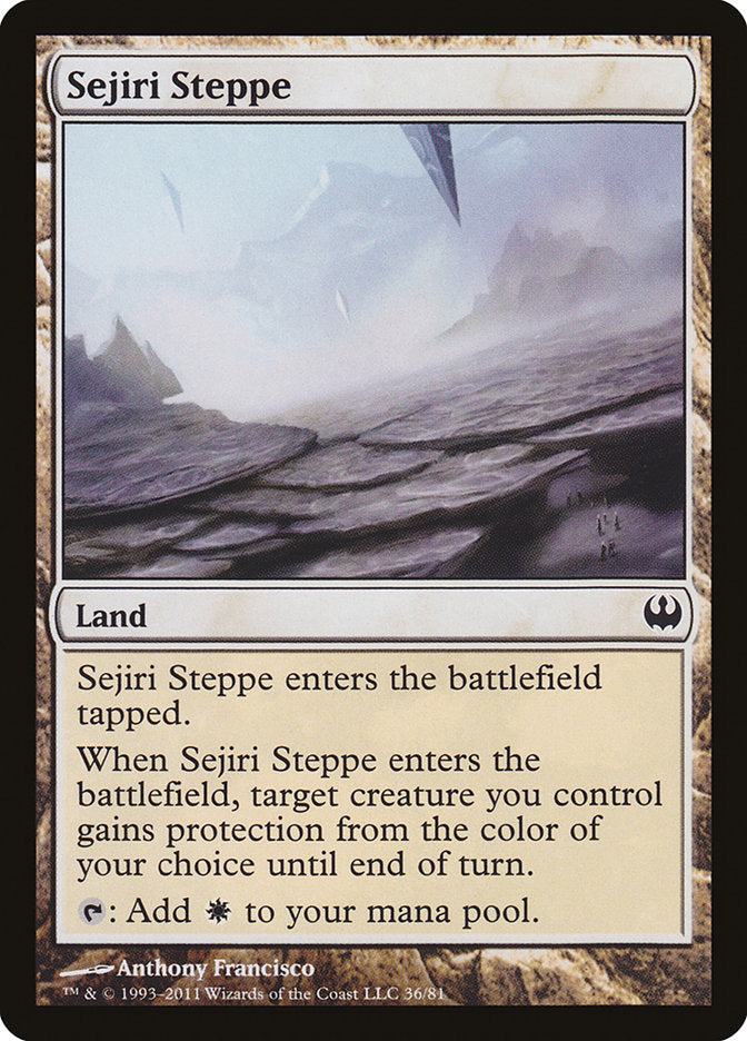 Sejiri Steppe [Duel Decks: Knights vs. Dragons] MTG Single Magic: The Gathering | Red Claw Gaming