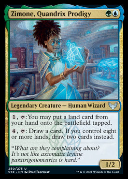 Zimone, Quandrix Prodigy [Strixhaven: School of Mages] MTG Single Magic: The Gathering | Red Claw Gaming