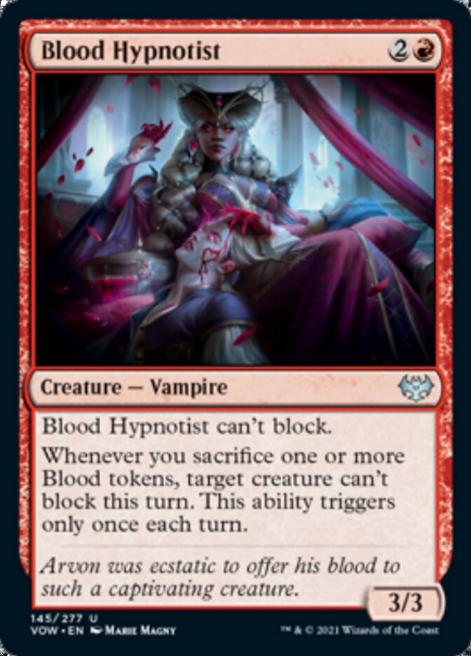 Blood Hypnotist [Innistrad: Crimson Vow] MTG Single Magic: The Gathering | Red Claw Gaming