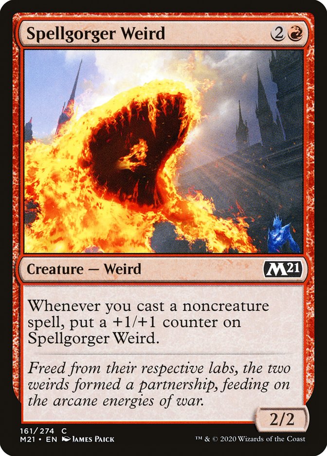 Spellgorger Weird [Core Set 2021] MTG Single Magic: The Gathering | Red Claw Gaming