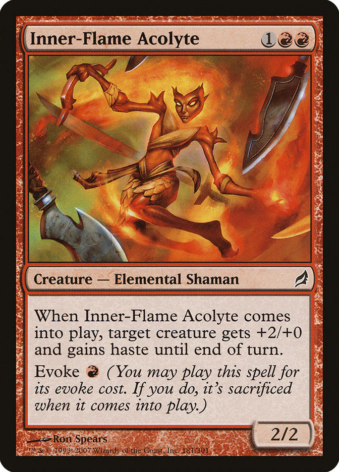 Inner-Flame Acolyte [Lorwyn] MTG Single Magic: The Gathering | Red Claw Gaming