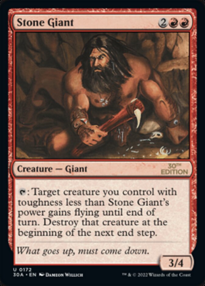 Stone Giant [30th Anniversary Edition] MTG Single Magic: The Gathering | Red Claw Gaming