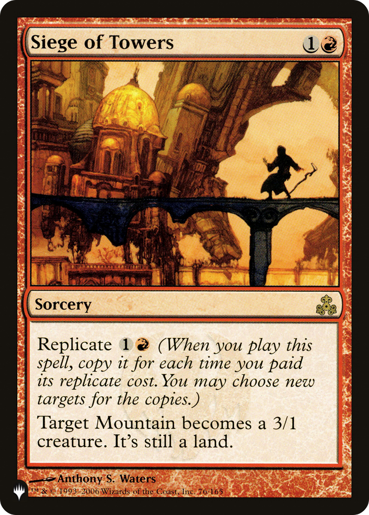Siege of Towers [The List] MTG Single Magic: The Gathering | Red Claw Gaming