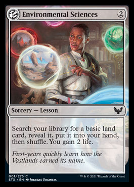 Environmental Sciences [Strixhaven: School of Mages] MTG Single Magic: The Gathering | Red Claw Gaming