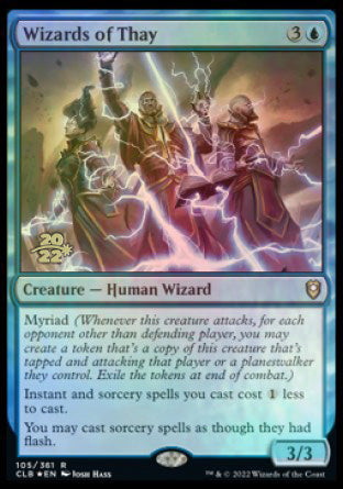 Wizards of Thay [Commander Legends: Battle for Baldur's Gate Prerelease Promos] MTG Single Magic: The Gathering | Red Claw Gaming