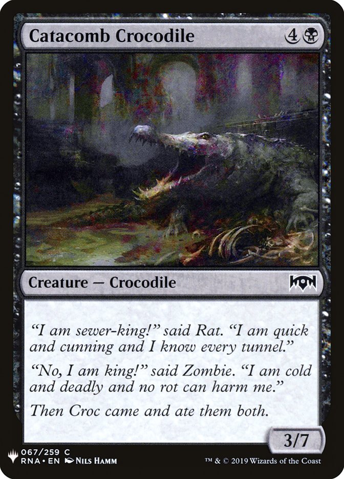 Catacomb Crocodile [Mystery Booster] MTG Single Magic: The Gathering | Red Claw Gaming