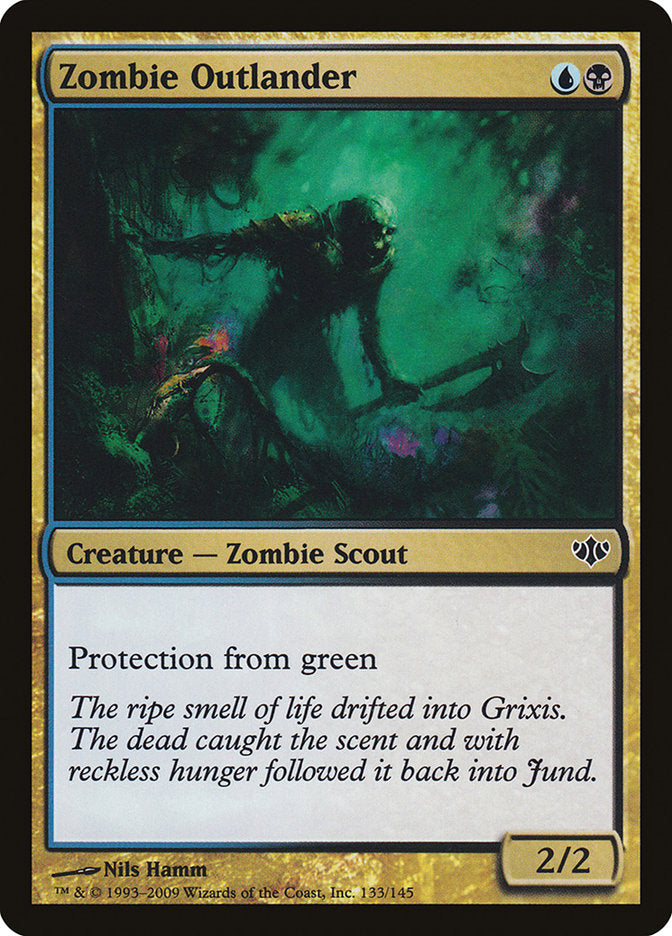 Zombie Outlander [Conflux] MTG Single Magic: The Gathering | Red Claw Gaming
